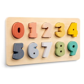 Number puzzle - 0 till 9
